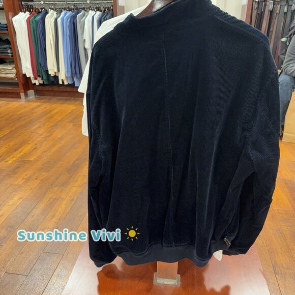 NWT Polo Ralph Lauren Men's Stretch Corduroy Jacket Navy Large - Picture 4 of 13